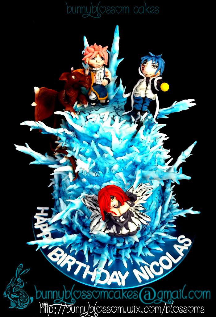 Fairytail cake - Anime