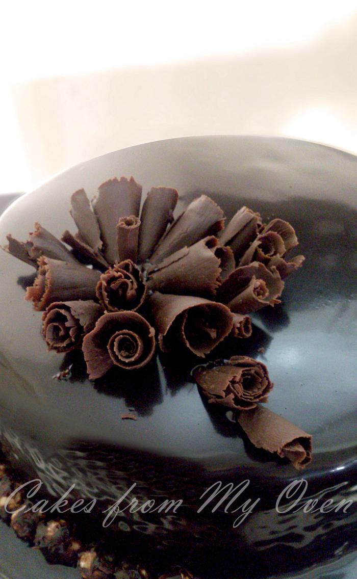 Belgian Chocolate Truffle Cake!