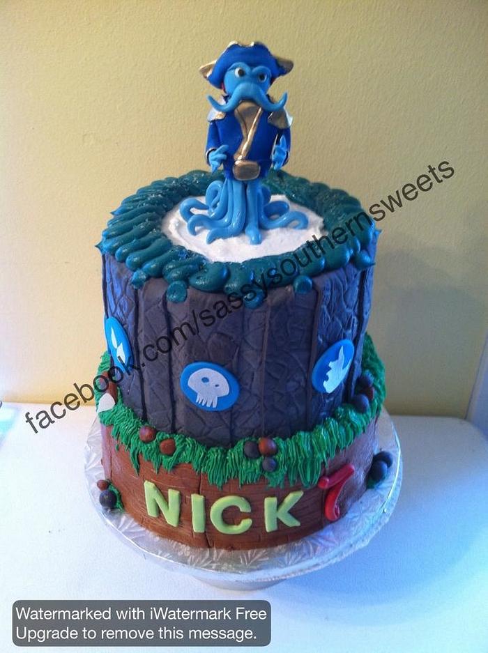 Skylander Birthday cake 