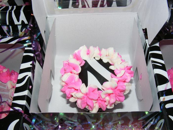 Zebra cupcakes