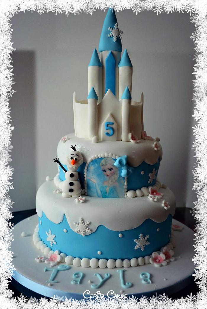 Disney's Frozen cake