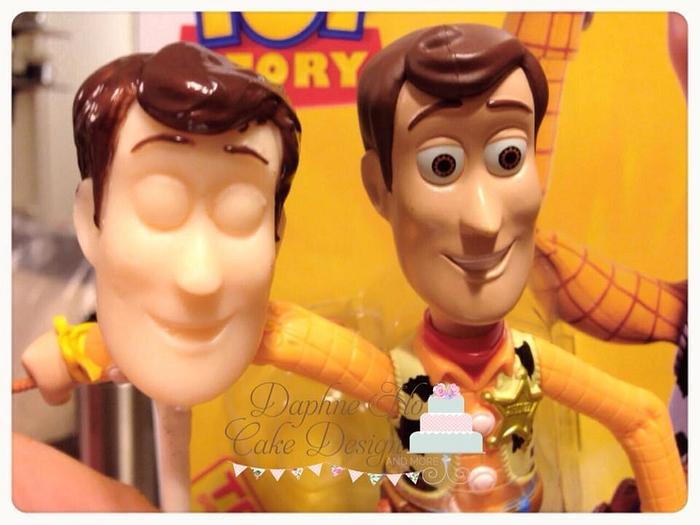 Woody cake pop