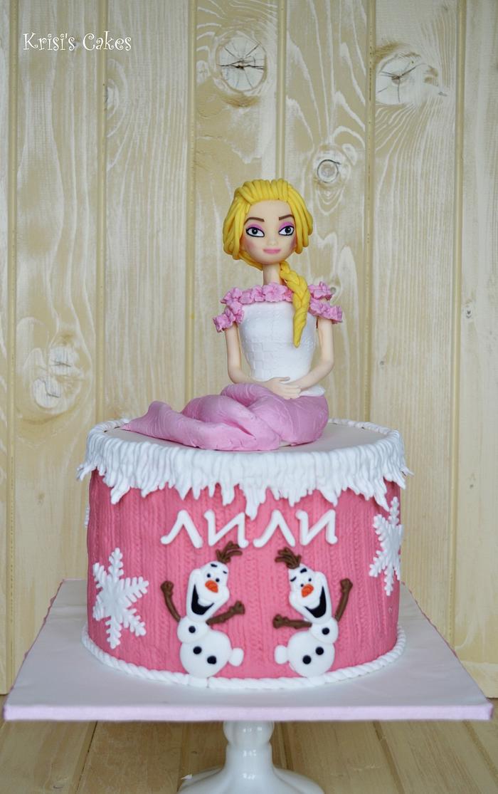 Cake Frozen - Elsa