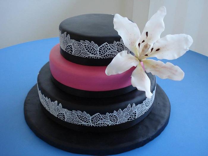 an elegant cake