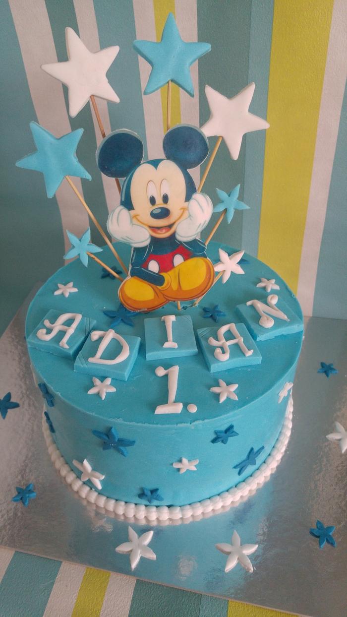 mickey mouse cake 