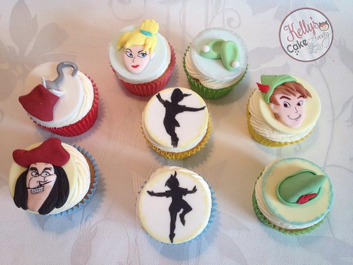 Peter Pan Cupcakes 