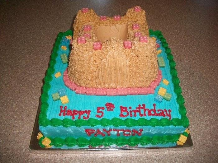 Lego Castle Cake