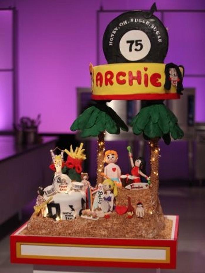 Cake Wars Winning Cake- Archie Comics