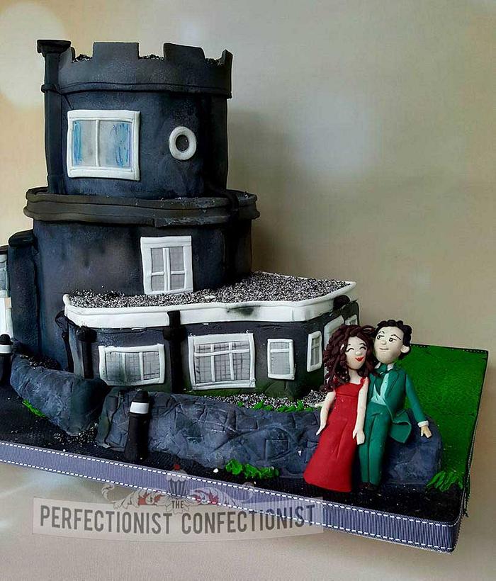 Jessy & Robert - Portmarnock Wedding Cake