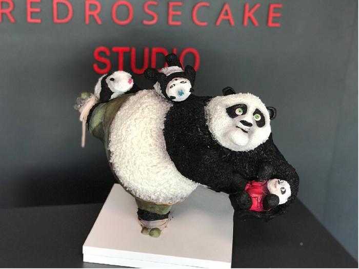 Kungfu Panda 3D Cake