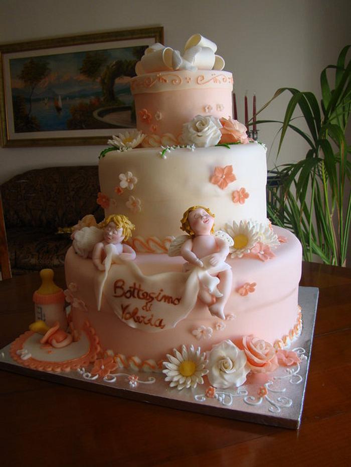 Cake for a baptism