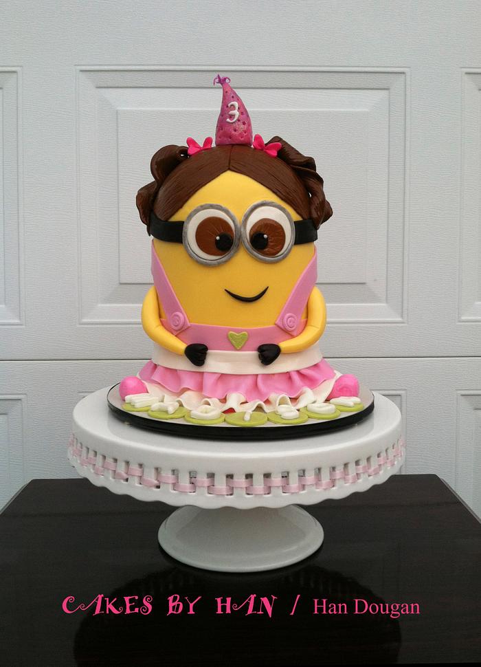 Minion Birthday cake.