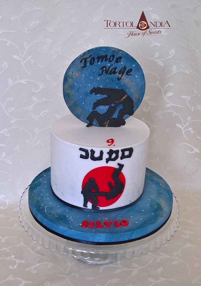 Sports cake "Tomoe nage"