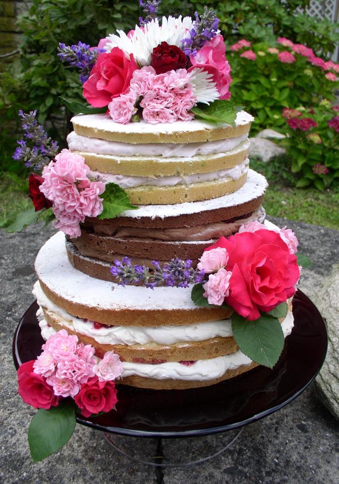 Naked cake