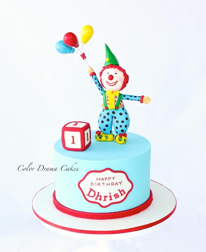 Clown cake 