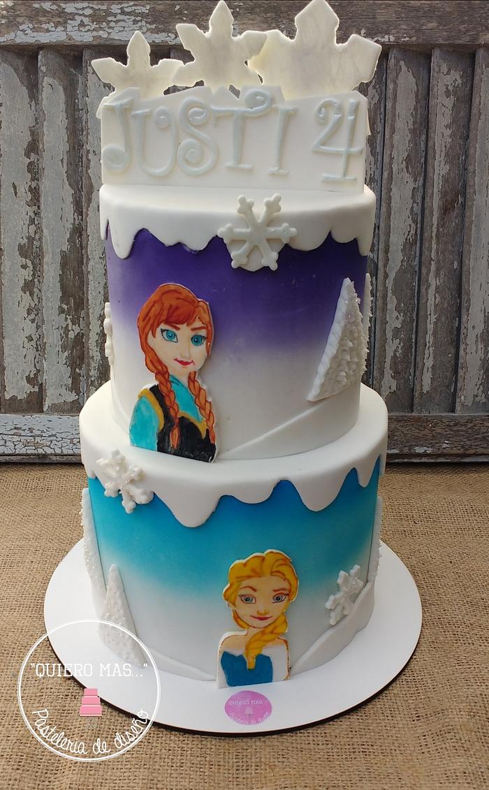 Torta frozen - Decorated Cake by Valeria - CakesDecor