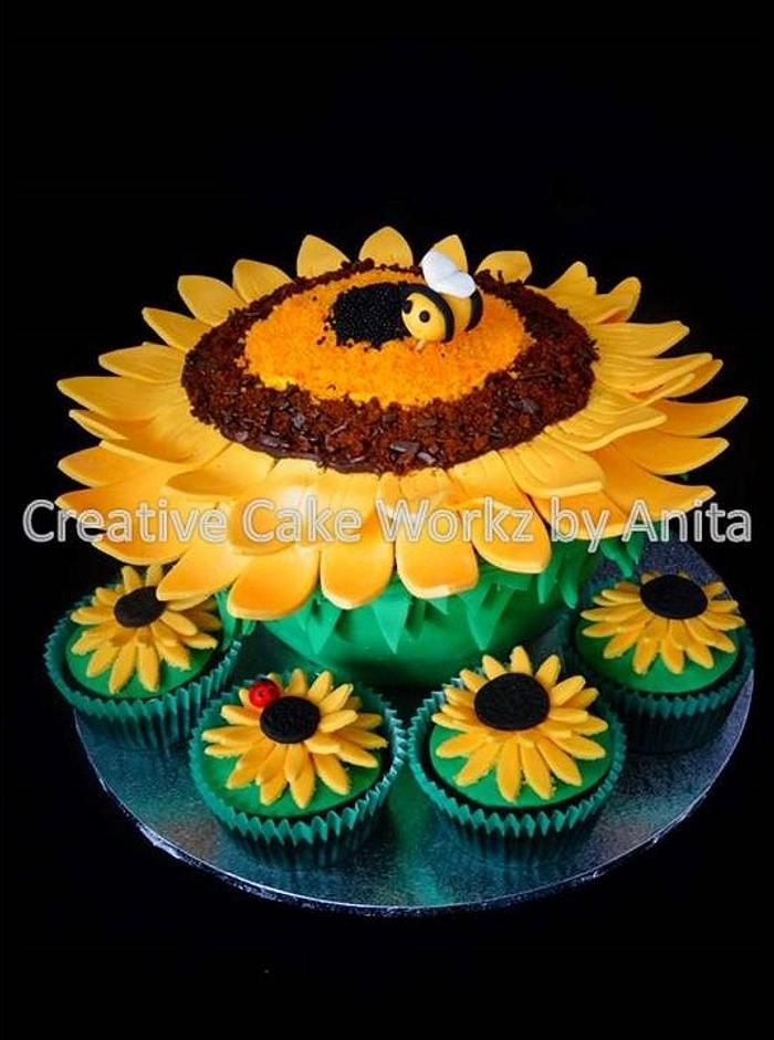 Sunflower Cake 