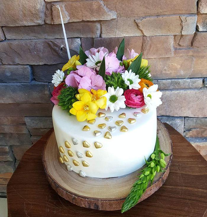 Flowers Cake