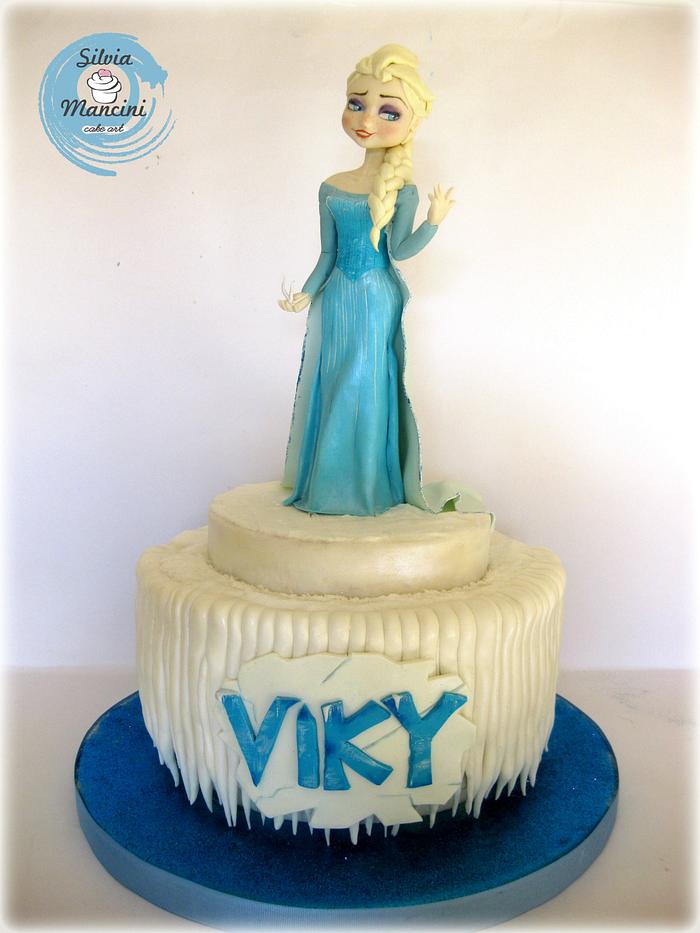 Elsa - the cake 