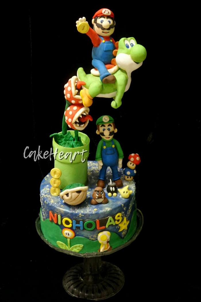 Mario & Luigi Edible Cake Topper - VIParty.com.au