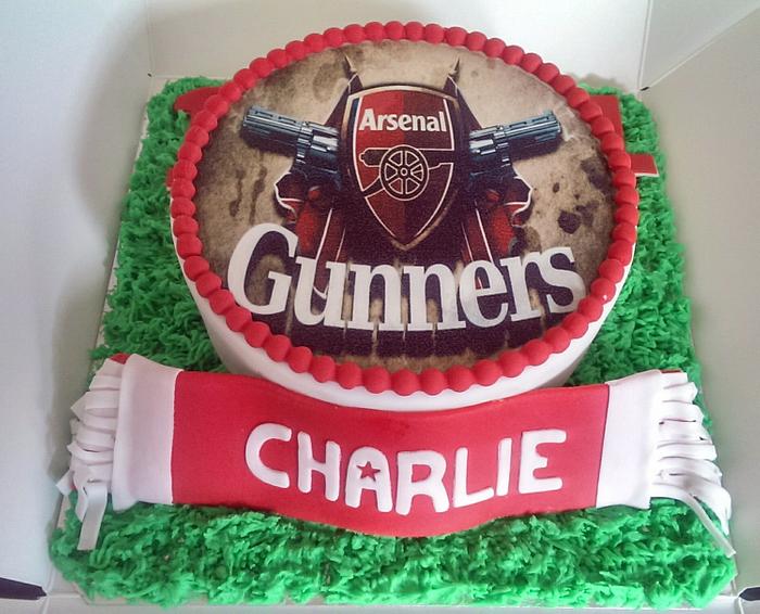 Arsenal cake