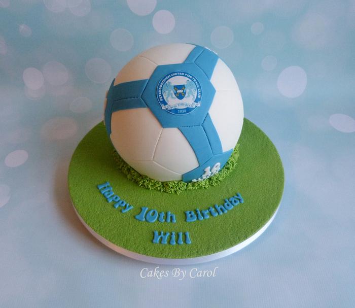 'Posh' Football cake