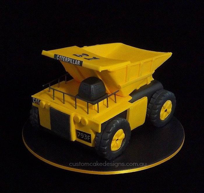 Mining Truck Cake