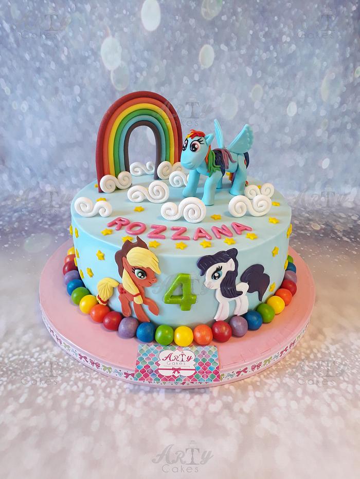 My little pony cake by Arty cakes 