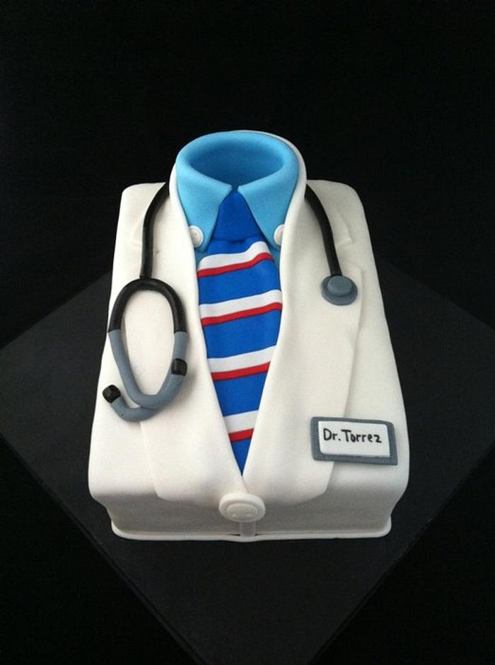 Doctor Coat Cake