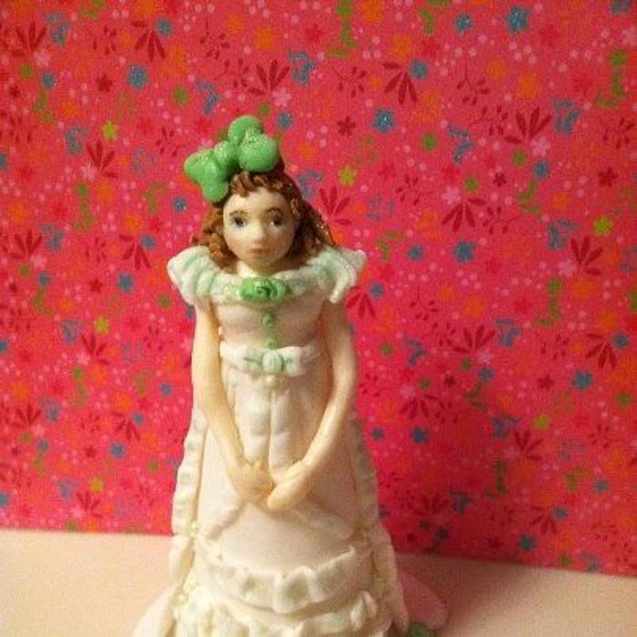 Antique Doll Topper
