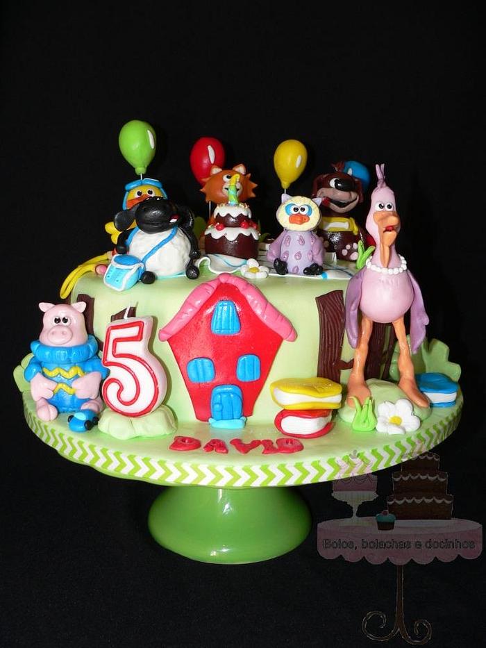 Timmy and friends cakes