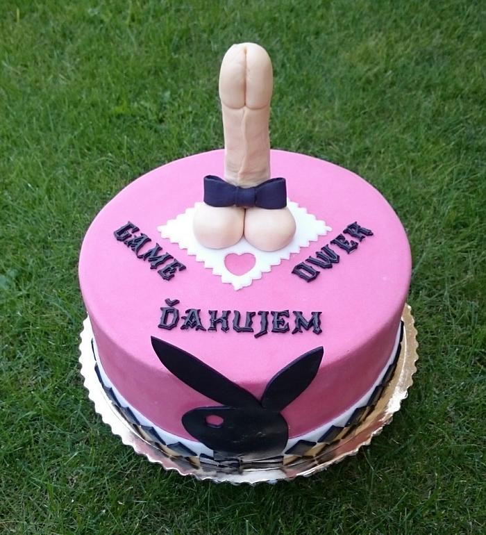Playboy Birthday cake 