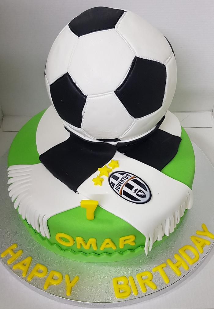 Soccer or football cake?