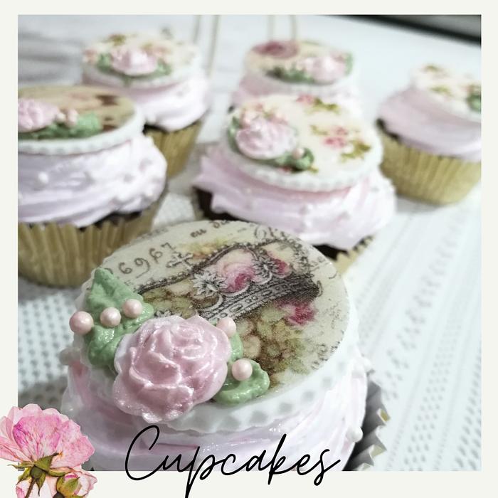 Cupcakes vintage 