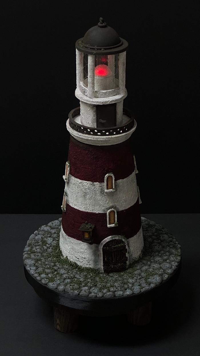 3d cake lighthouse 