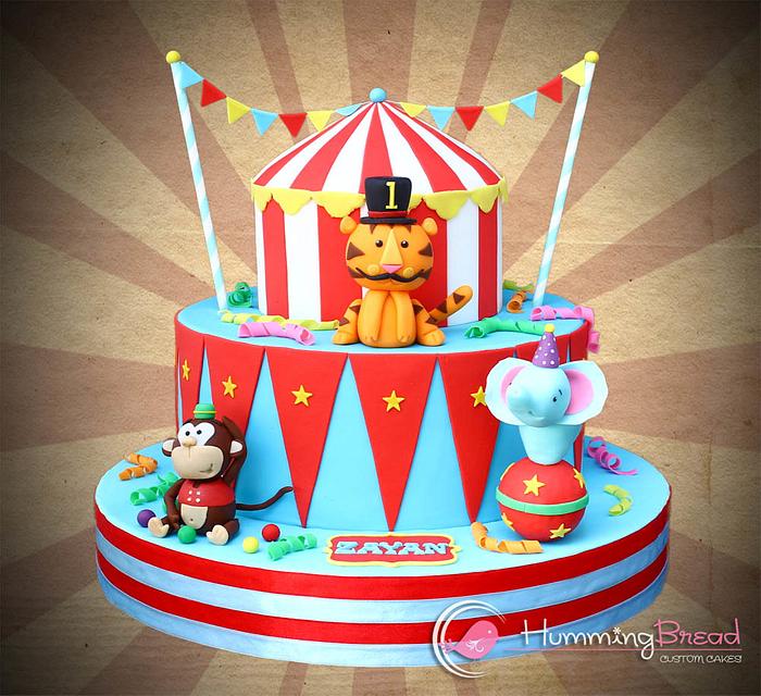 Circus Cake for Zayan