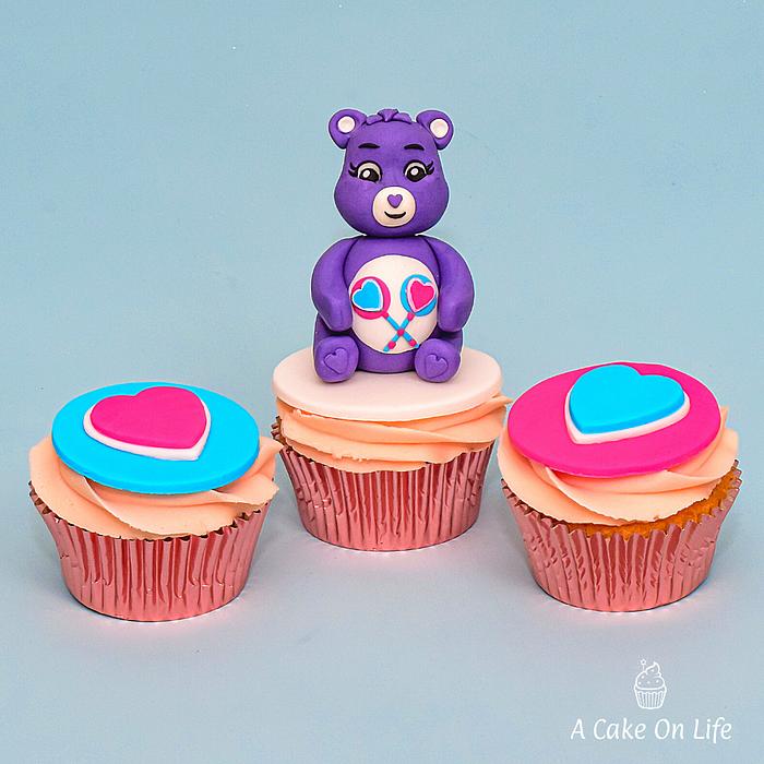 Care Bear Cupcakes