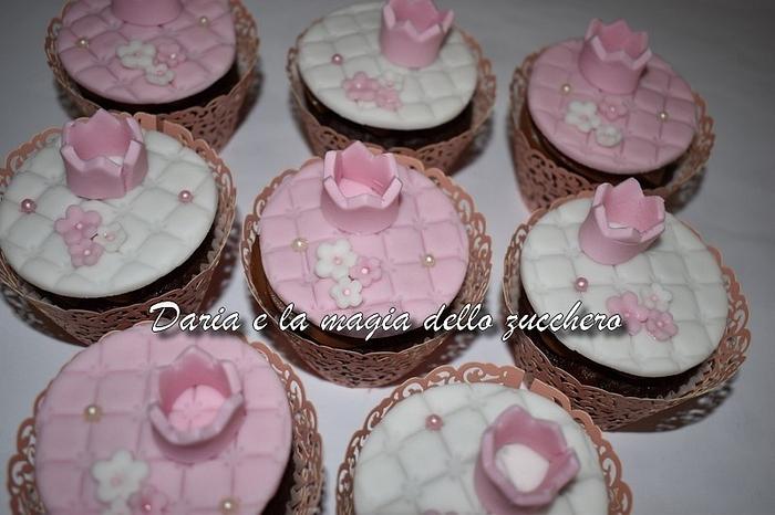 Little princess cupcakes