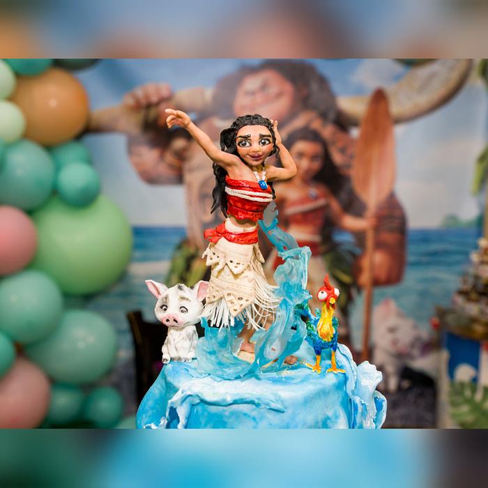 Moana cake