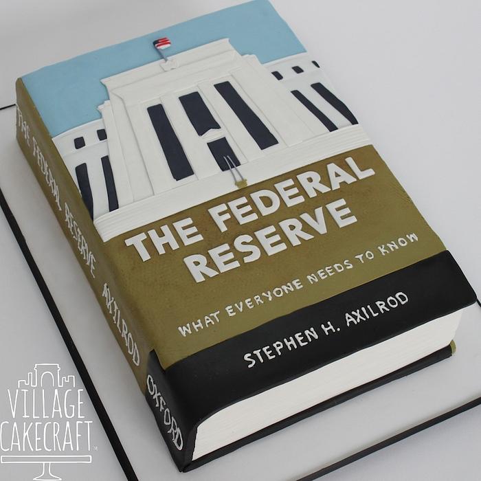 Federal Reserve Book Cake