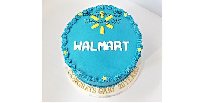 Walmart Retirement Cake