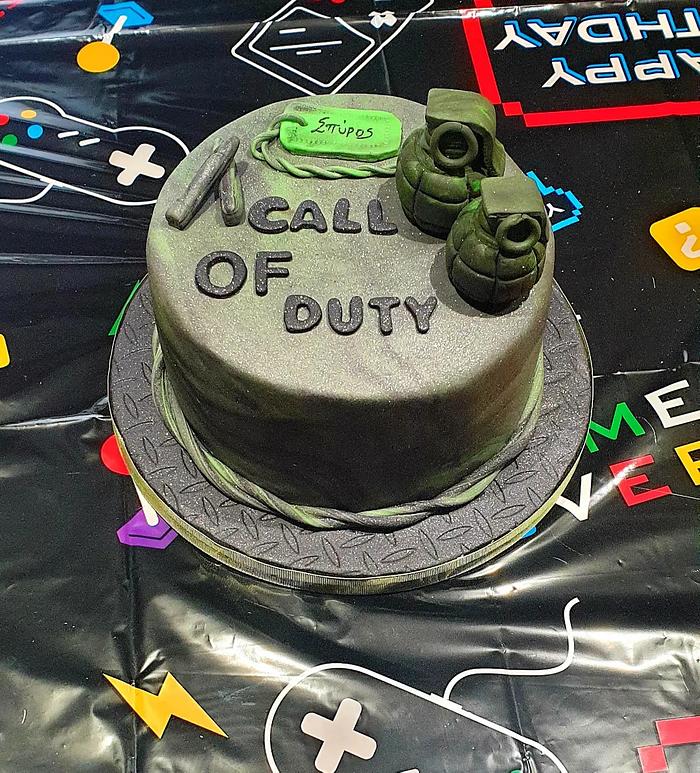 Call of duty cake