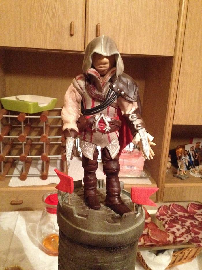 Assassin's Creed cake