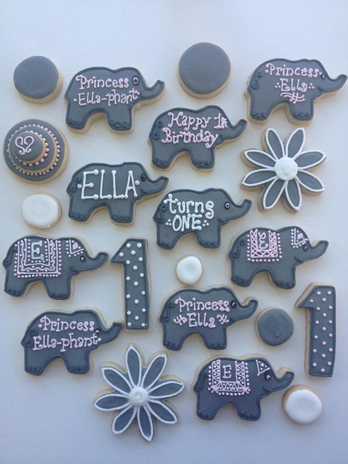 Elephant Cookies 