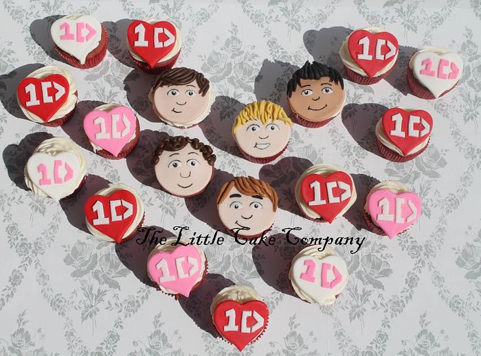 One Direction cupcakes