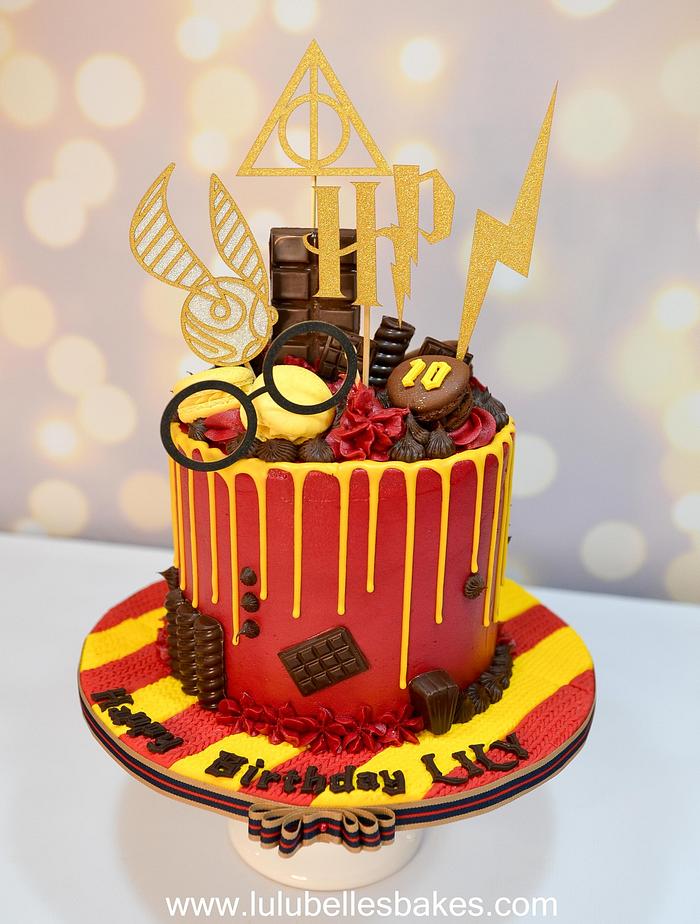 Harry Potter Drip cake