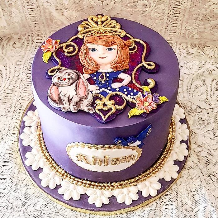 Princess Sophia the first cake