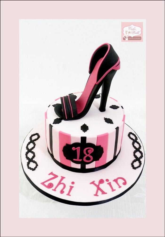 Fashionista Stiletto Cake