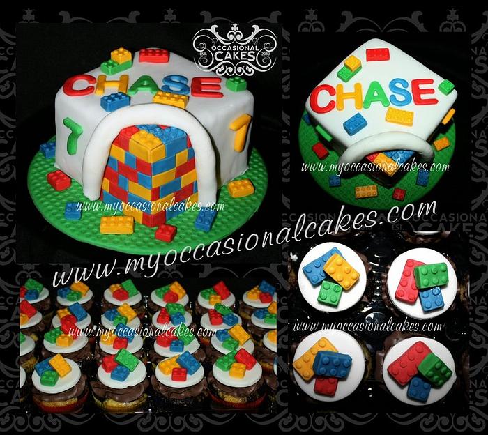 Pin by Lauren McCall on Party Themes, Ideas and How To's | Lego birthday  cake, Lego cupcakes, Cupcake cakes