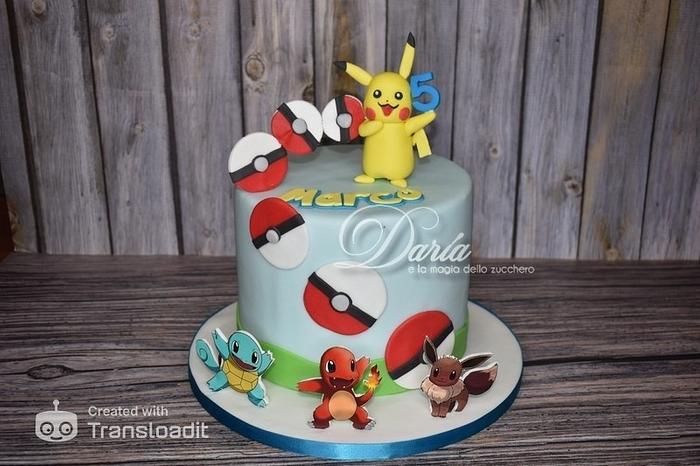 Pokemon cake